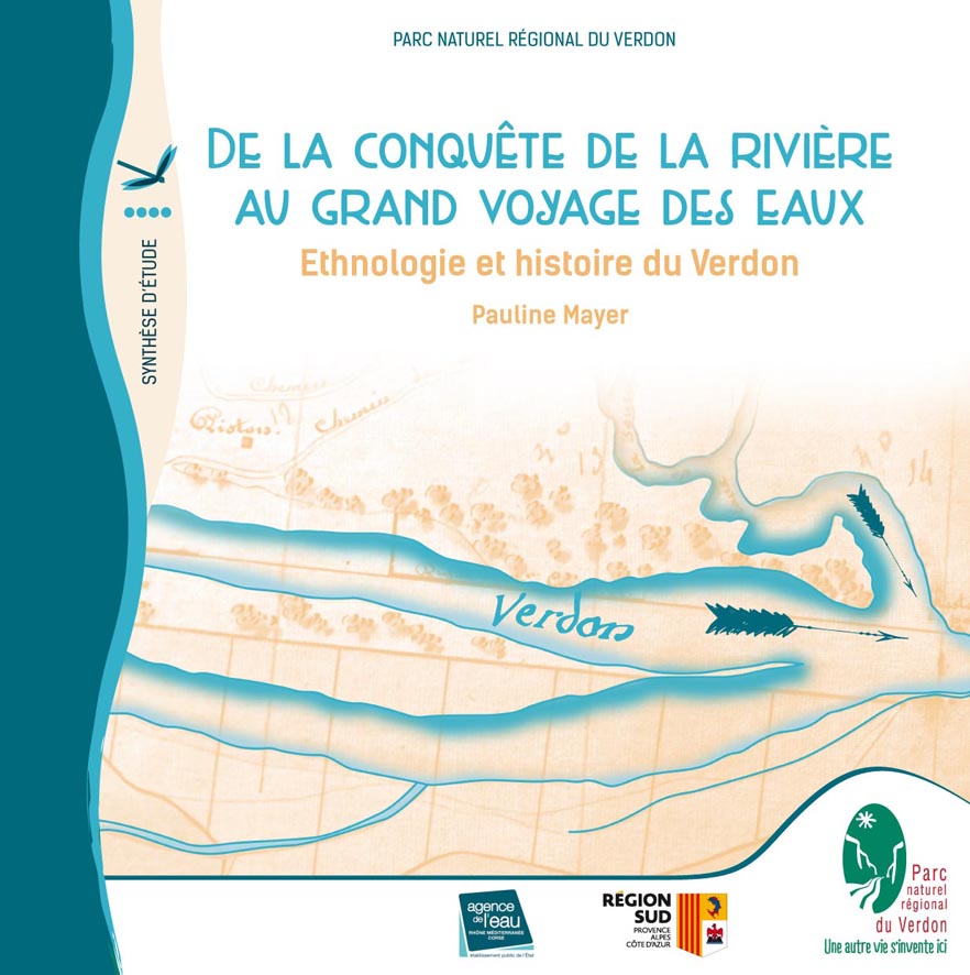 couverture de la synthèse de l'étude « De la conquête de la rivière au grand voyage des eaux, ethnologie et histoire du Verdon »