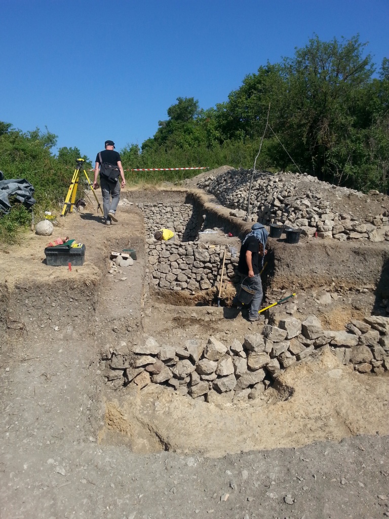 chantier de fouilles au site de Petra Castellana - crédits MNP