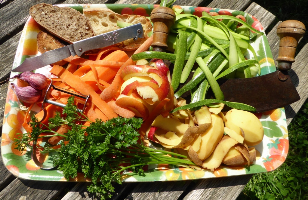 La cuisine des épluchures. crédit Parc du Verdon