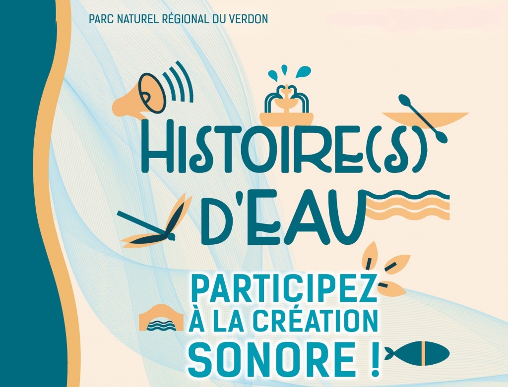 affiche Histoire(s) d'eau : participez à la création sonore !