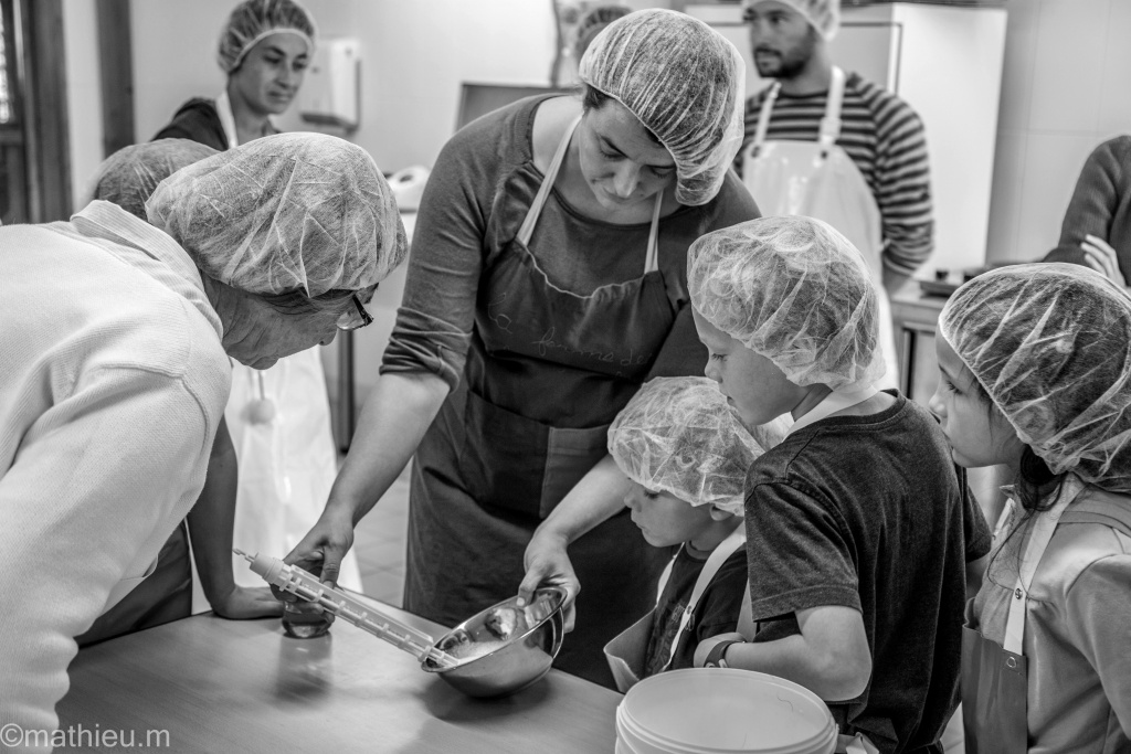 Atelier fabrication de fromage