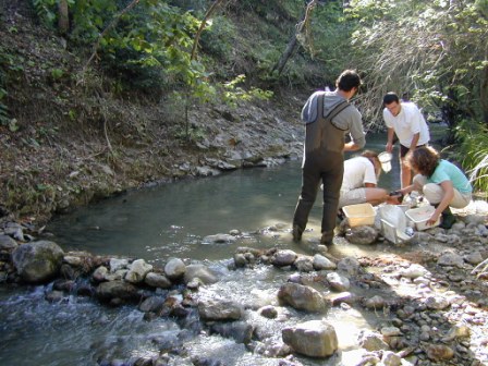 Campagne de mesures de la qualité des eaux