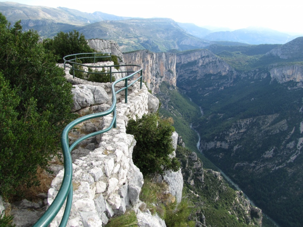 Belvédère grand canyon du Verdon - photo de Jean Carmille