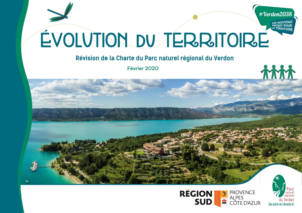 couverture du diagnostic de territoire du Parc naturel régional du Verdon 