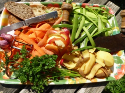 La cuisine des épluchures. crédit Parc du Verdon