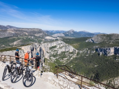 Route des crêtes à vélo